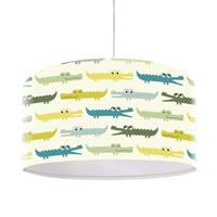 Maco Design Kinderkamer hanglamp Kroko met kleurrijk motief