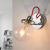 Ideallux Radio - wandlamp in chroom