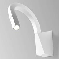 Linea Light Flexibele LED wandlamp Snake in wit