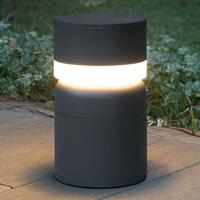 Lorefar (FARO) LED sokkellamp Sete, donkergrijs