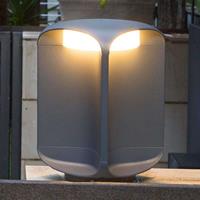 FARO BARCELONA LED-Sockellampe Bu-oh! anthrazit, 26,5 cm