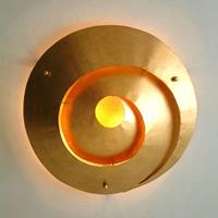 J. Holländer Stijlvolle plafond-wandlamp LABIRINTO in goud