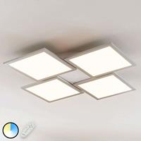 Lampenwelt.com LED plafondlamp Ilira, dimbaar, 4 lampjes