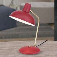 Orion In vintage-look - tafellamp Fedra rood