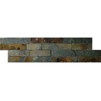 Jabo Wandtegel Schiste Flatface Stone Rusty Slate Leisteen 15x60x1/2
