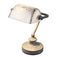 Globo Tafellamp Antique Metaal Roestkleurig 1x E14