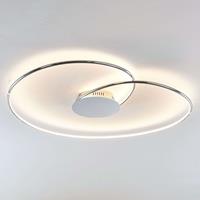 Lindby Joline LED-Deckenleuchte, chrom, 90 cm