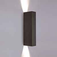 Nowodvorski Wandlamp Malmo 2 lichts H 30 cm zwart