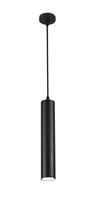 saniclear Tube mat zwarte hanglamp LED 30cm