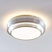 LINDBY Naima LED plafondlamp, rond, 34 cm