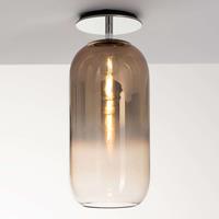 Artemide Gople plafondlamp met afstand brons