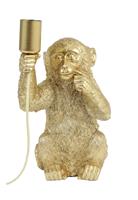 Light & Living Light&Living Tafellamp Monkey Goud 34 x 20 x 19,5