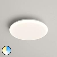 Lampenwelt.com LED plafondlamp Azra, wit, rond, IP54, Ø 25 cm