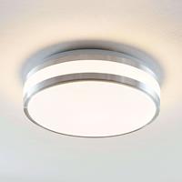 LINDBY Nelia LED plafondlamp, rond, 34,5 cm