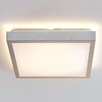 LINDBY Margit LED plafondlamp, hoekig, 37,5 cm