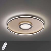 FISCHER & HONSEL LED plafondlamp Bug rond, roest 45 cm