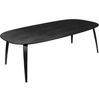 Gubi Elliptical Eettafel Zwart Essenhout