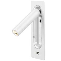 Marset Ledtube Wandlamp USB Wall - Mat Wit