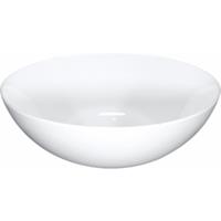 easydrain Easy Drain - Looox Ceramic Round Aufsatzwaschbecken ø 40x15 cm Weiß