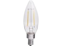 Eco-Light LED-Kerze E12 2W 2.700K 250lm Glas Filament klar