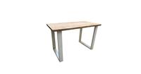 Wood4you Statafel Toronto tafel U-poot - wit 180/90 cm