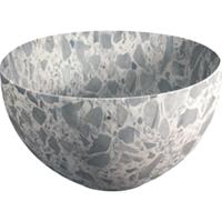Looox Sink Ceramic Small Waskom / fontein 23cm terrazzo grijs WWKS23TG