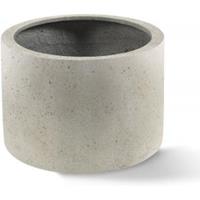 lucalifestyle Grigio plantenbak Cylinder XL antiek wit betonlook