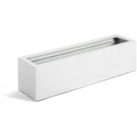 lucalifestyle Argento plantenbak Balcony Box L glanzend wit