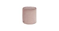 kavehome Wilma kleiner Pouf breiter Cord rosa ø 40 cm - Kave Home