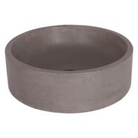 Differnz Marba Waskom Rond 42x13cm Beton Licht Grijs 38.251.21