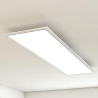 Briloner LED paneel Simple, wit, ultravlak, 119,5x29,5cm