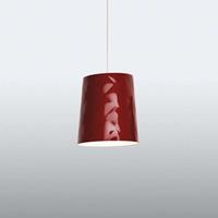 Kundalini New York hanglamp, Ø 33 cm, rood
