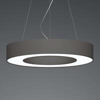 Hufnagel LED hanglamp Donut dimbaar 22 W taupe