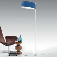 Linea Light LED vloerlamp Oxygen_FL2 ontworpen in azuurblauw