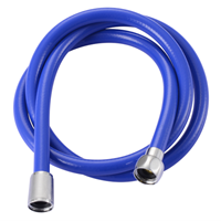 AquaVive doucheslang PVC 150cm blauw