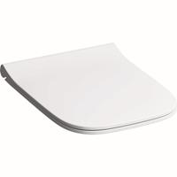 Keramag - Smyle WC-Sitz Slim mit Deckel, Sandwich, antibakteriell, weiß - 500.239.01.1