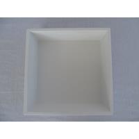 Crosstone by Arcqua Solid Alcove inbouwnis 30x30x10cm solid surface mat wit NIS118646