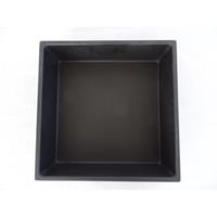 Crosstone by Arcqua Solid Alcove inbouwnis 30x30x10cm solid surface mat zwart NIS125830