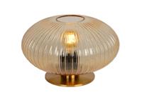 Lucide VIRGIL Tafellamp E27/40W H20cm Amber glas