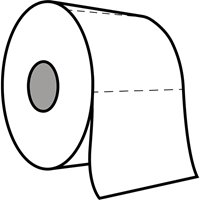 Praxis Edge toiletpapier tweelaags cellulose 40x400 vellen