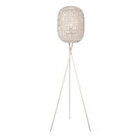 Home sweet home vloerlamp Rope - wit