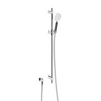 hotbath Cobber Glijstang 90cm met handdouche Mat Wit M308