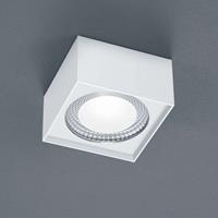 Helestra Kari LED plafondlamp, hoekig, wit