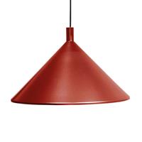 Martinelli Luce Cono hanglamp rood, Ø 30 cm