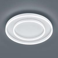 Helestra Sona LED-Deckenleuchte dimmbar Ø60cm weiß