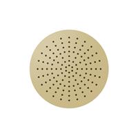 Herzbach Ronde Hoofddouche  Living Spa 20 cm Messing Goud