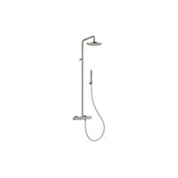 Plieger Douchesysteem Thermostatisch  Napoli Met Douchekraan Hoofddouche Ø20cm En Handdouche 1 Stand RVS