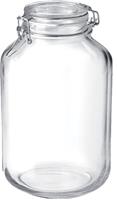 Bormioli Rocco Vorratsglas "Fido", (1 tlg., 1 x 4,0l Fassungsvermögen), luftdicht verschließbar, mit Bügelverschluß