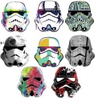 Roommates Wandsticker Star Wars Artistic Storm Troopers