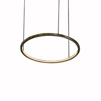jaccomaris Jacco Maris - Brass-O hanglamp cirkel 70cm geborsteld